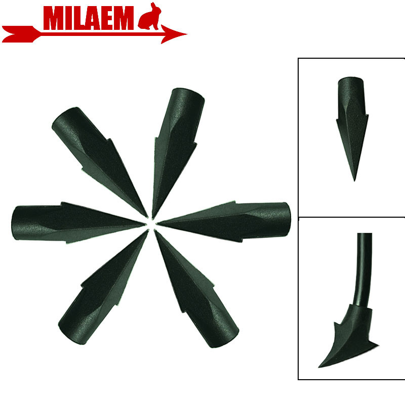 Arrow Carbon Shaft - หัวลูกศรยางสำหรับยิงธนู 24/50 ชิ้น ขนาด 40 กรัม