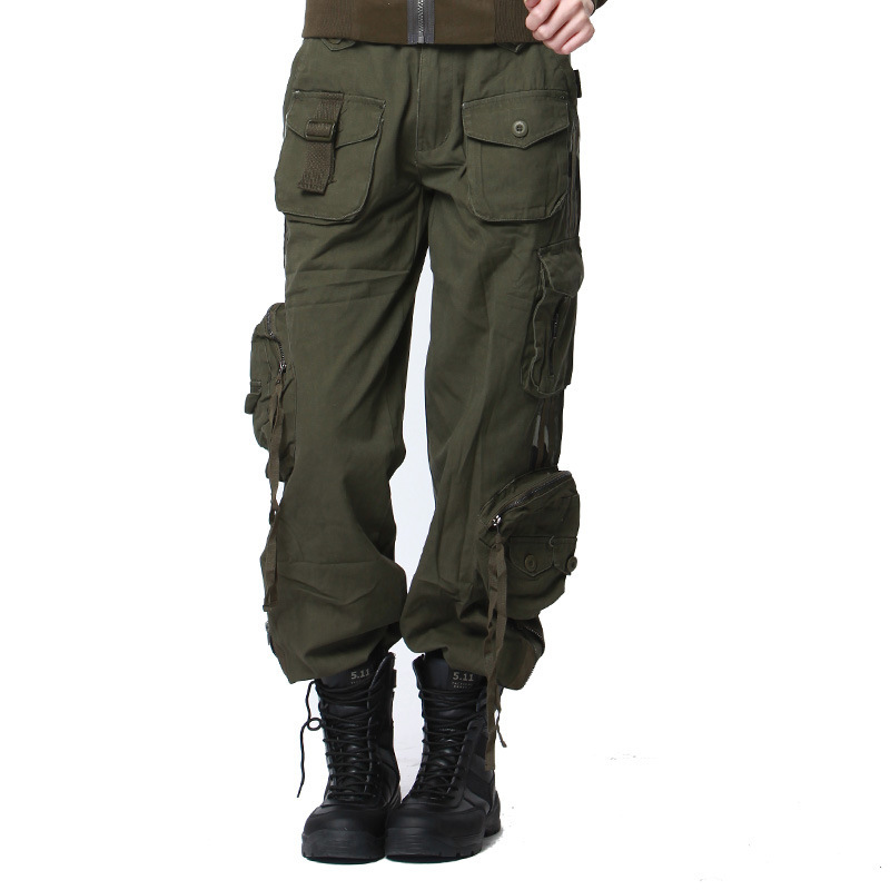 Outdoor Hunting Overalls - กางเกงขาสั้นผ้าฝ้ายแบบมีกระเป๋าหลายกระเป๋าของผู้หญิงกางเกงเดินป่ากลางแจ้งสำหรับฝึกล่าสัตว์ยิงปืน