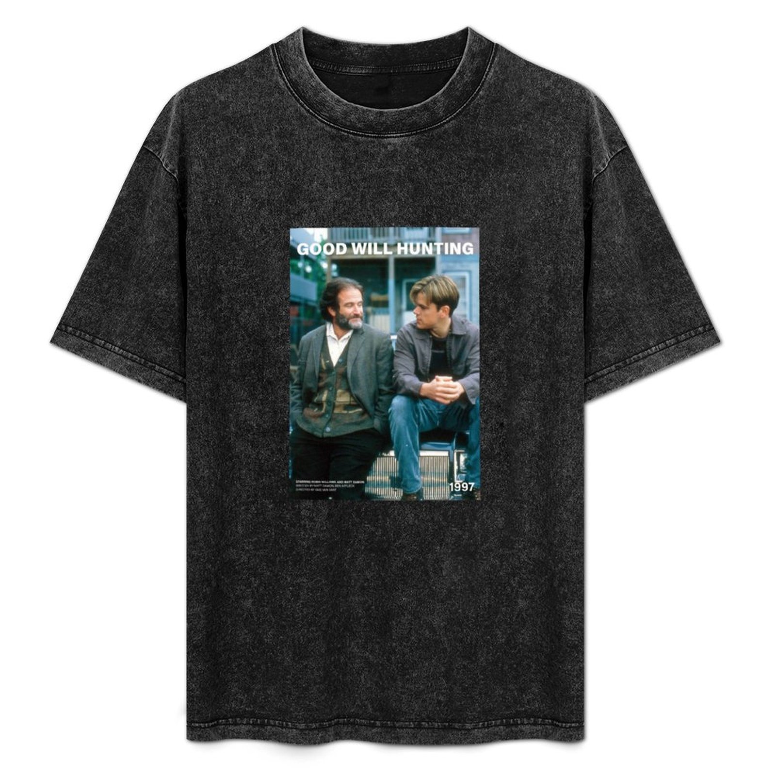 Outdoor Hunting Movies - GOOD WILL HUNTING // เสื้อยืดลายโปสเตอร์ภาพยนตร์ เสื้อยืดแขนสั้นสำหรับทำงานกลางแจ้ง