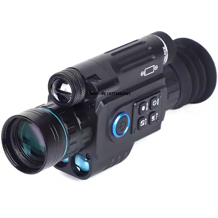 Outdoor Hunting Digital Night Vision - กล้องเล็งอินฟราเรดแบบดิจิตอลอเนกประสงค์ 1-10 เท่า สำหรับกลางวันและกลางคืน พร้อมเลเซอร์วัดระยะ สำหรับการล่าสัตว์กลางแจ้ง