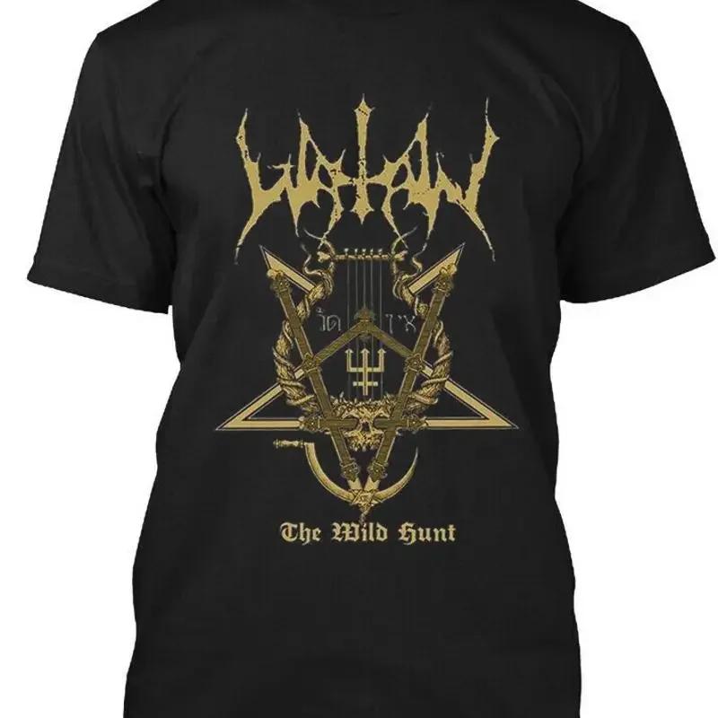 Wildman Hunting & Outdoor Polokwane Photos - เสื้อยืดลายโลโก้เรโทรเพลง Black Music ของวง Watain The