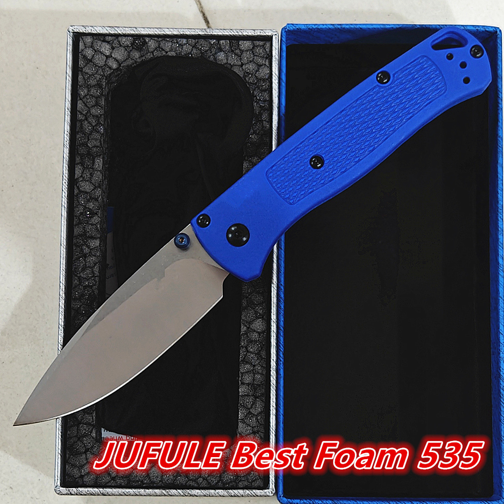 Best Hunting Outdoor Knife - Jufule กล่องแข็งแพ็คโฟม535ไนลอนไฟเบอร์ S30v ใบมีดพับได้กระเป๋าเครื่องมือ EDC ล่าสัตว์กลางแจ้งมีด