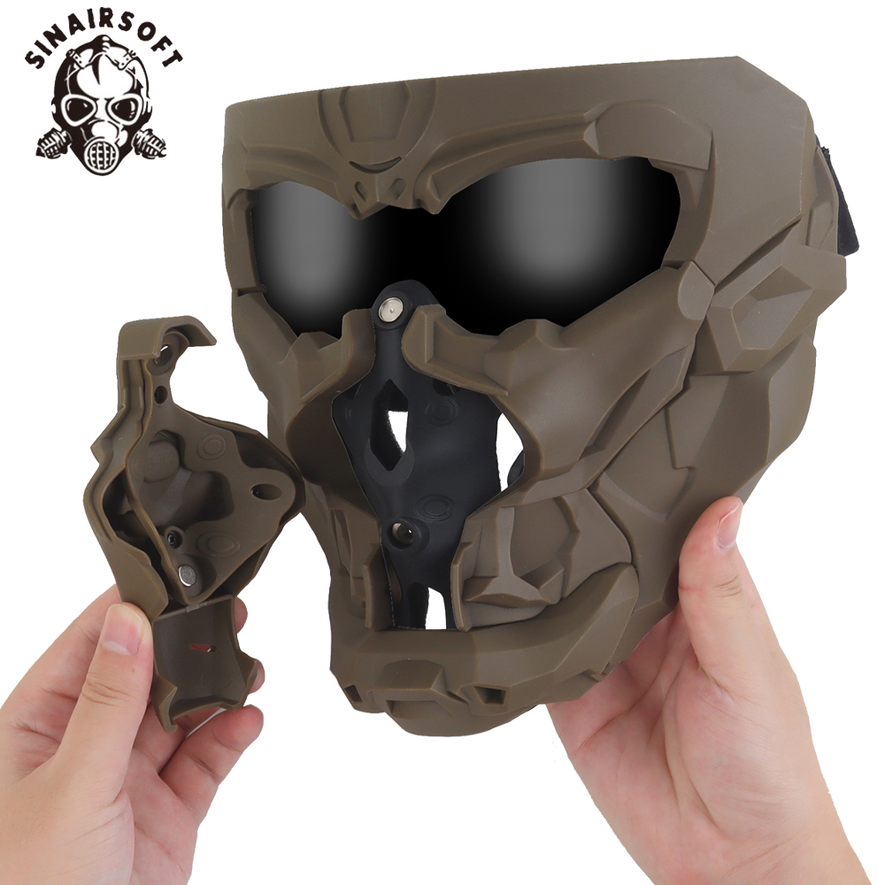 SINAIRSOFT หน้ากากยุทธวิธีคอสเ - Outdoor Hunting Movies บทวิจารณ์และราคา