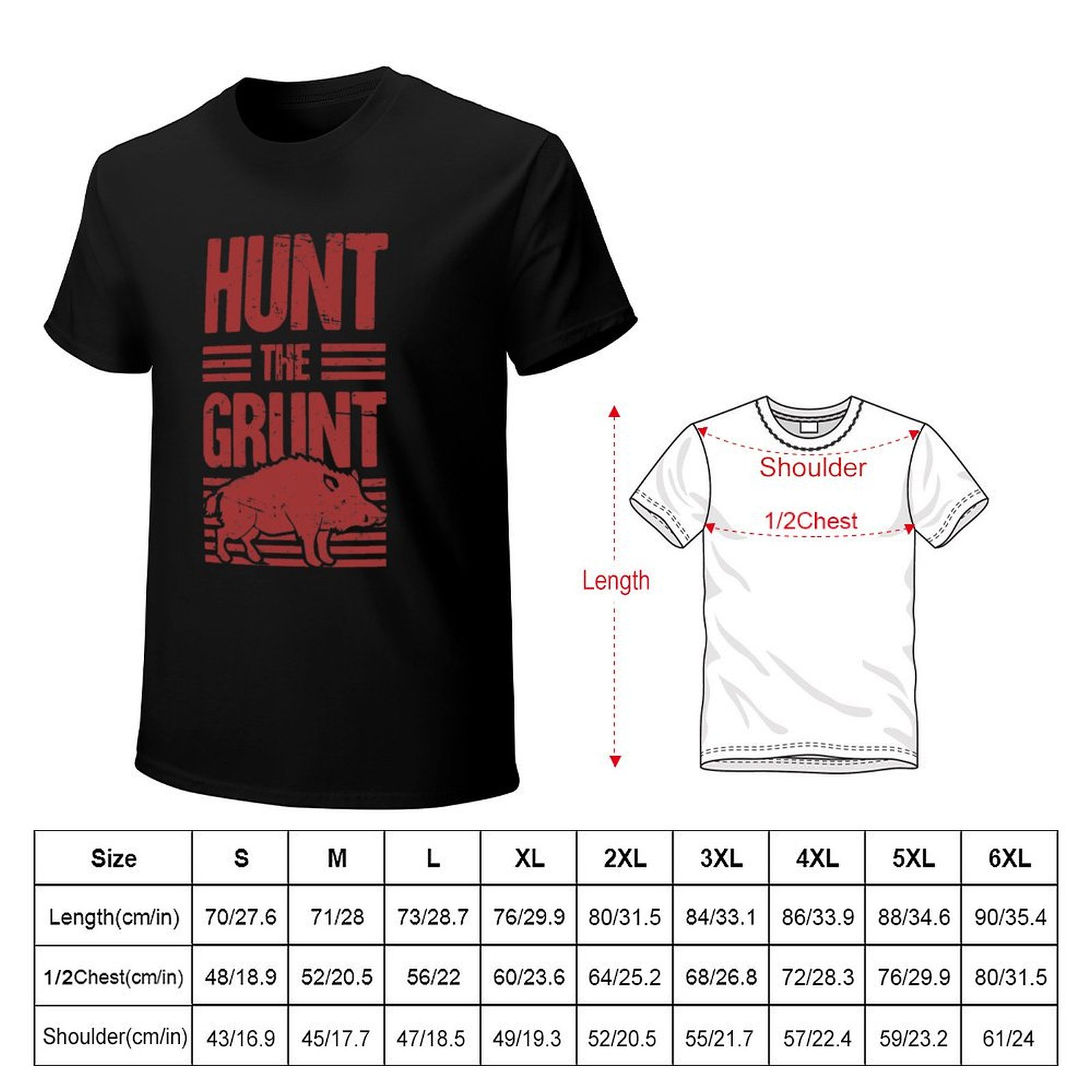 เสื้อยืดลายหมูป่า / ล่าหมูป่า  - Wildman Hunting & Outdoor Polokwane บทวิจารณ์และราคา