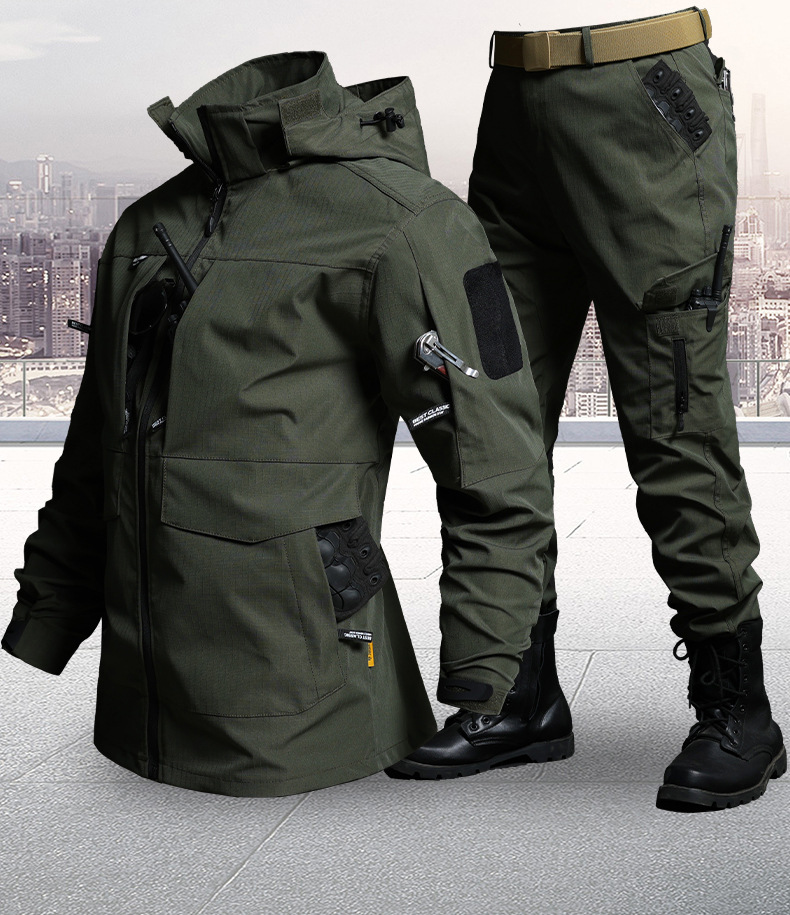 ชุดเอี๊ยมยุทธวิธีสำหรับผู้ชาย  - Outdoor Hunting Overalls บทวิจารณ์และราคา