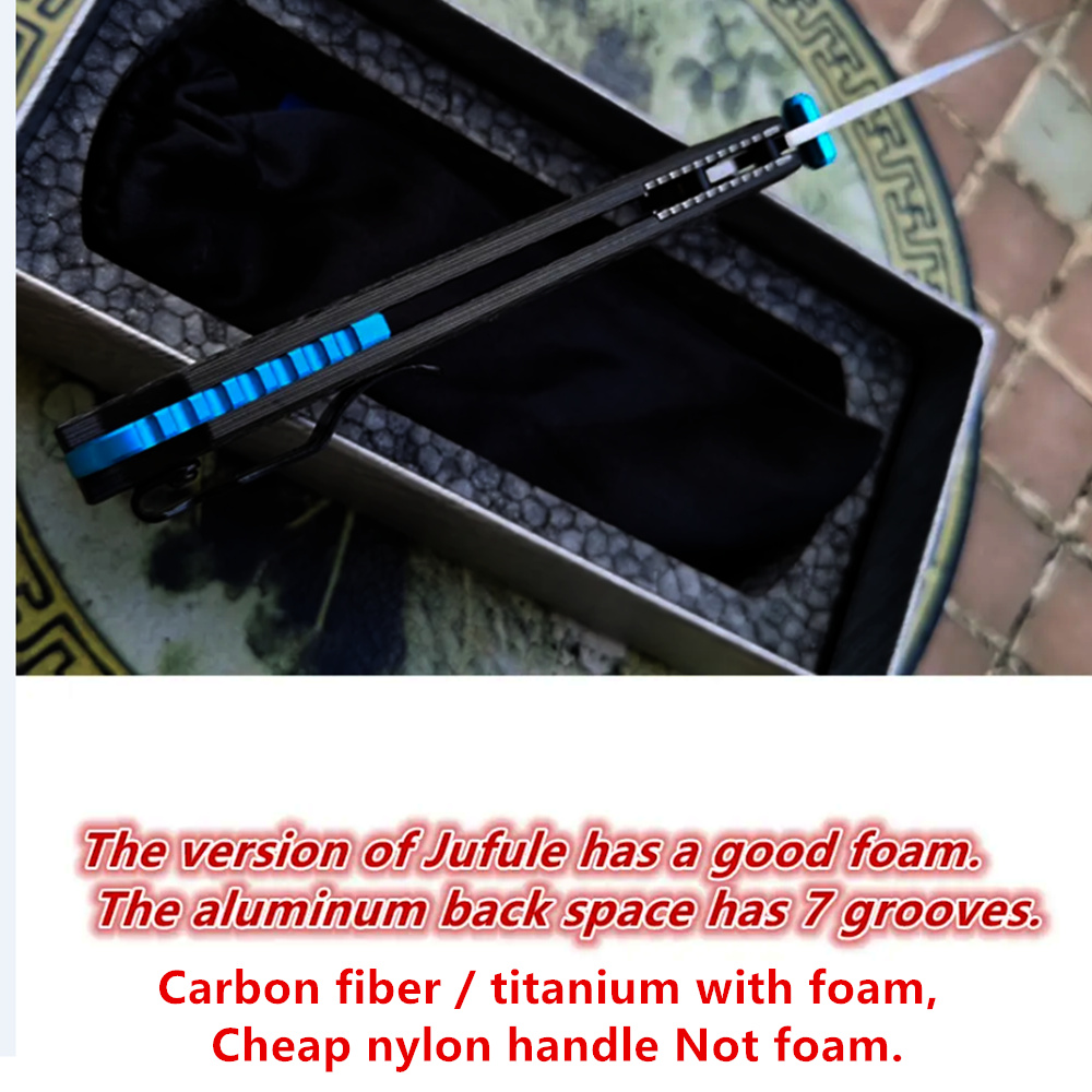 JUFULE โฟมที่ดีที่สุด 535 เส้น - Best Hunting Outdoor Knife บทวิจารณ์และราคา