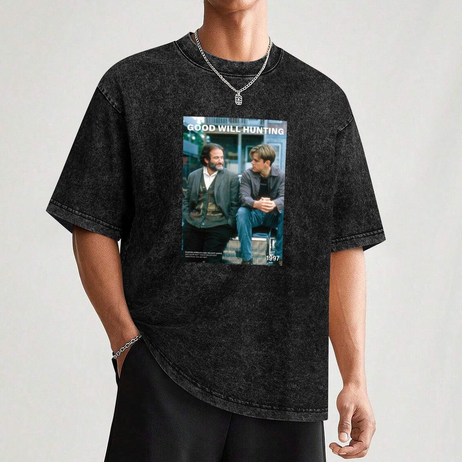 GOOD WILL HUNTING // เสื้อยืดล - Outdoor Hunting Movies บทวิจารณ์และราคา