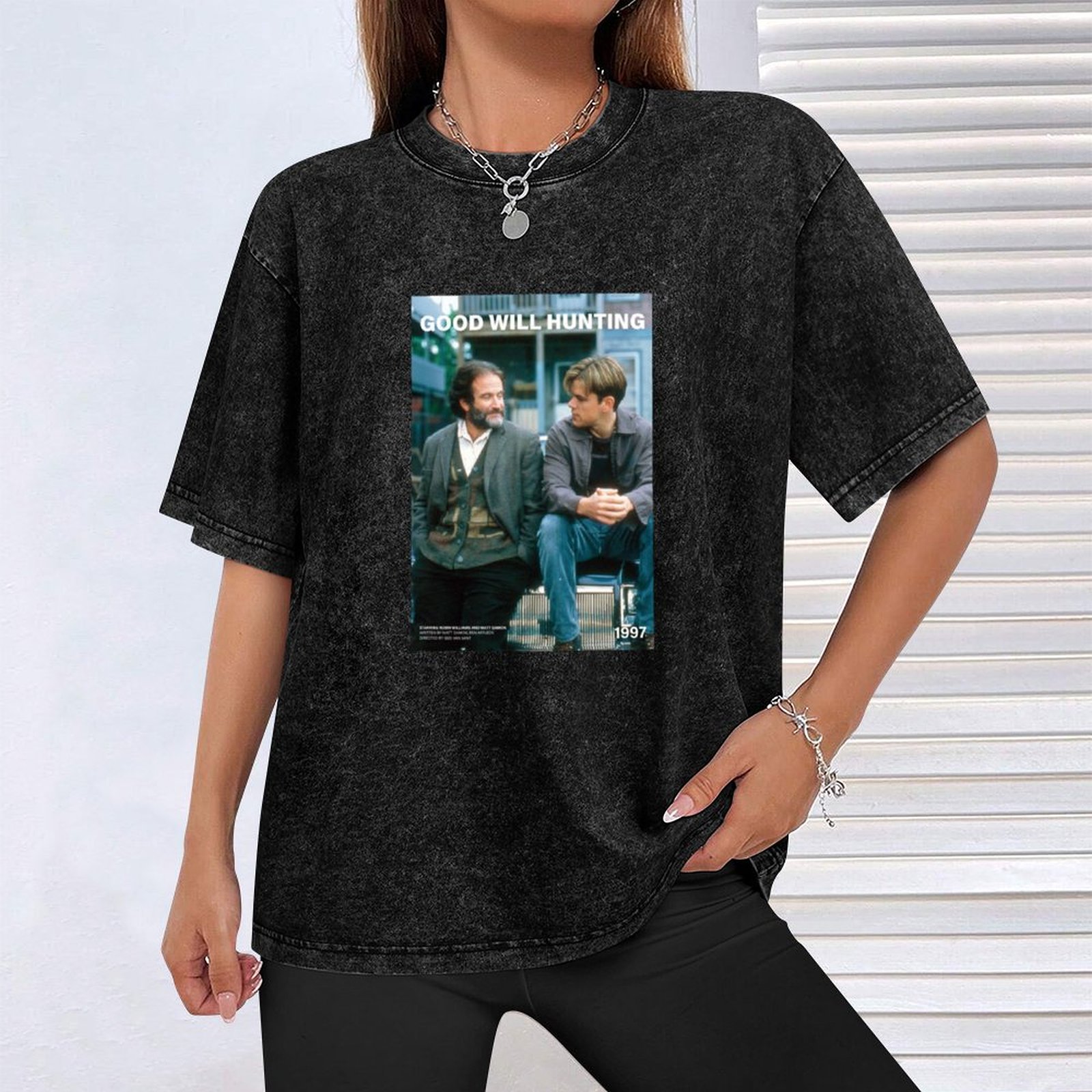 GOOD WILL HUNTING // เสื้อยืดล - Outdoor Hunting Movies บทวิจารณ์และราคา