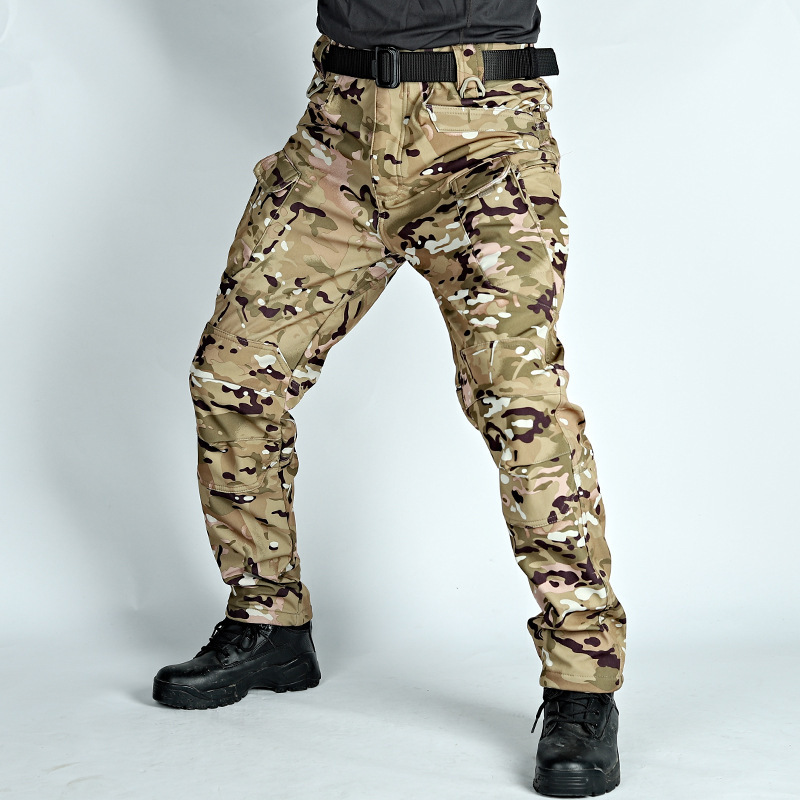 กางเกงคาร์โก้ผู้ชายลายพราง กาง - Outdoor Hunting Overalls บทวิจารณ์และราคา