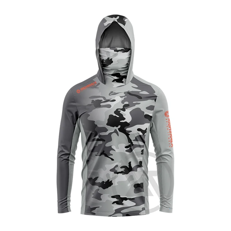 RIGHTTRACK เสื้อฮู้ดพร้อมหน้าก - Hunting Outdoor Apparel บทวิจารณ์และราคา