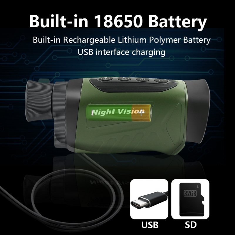 อุปกรณ์มองกลางคืนสำหรับการล่าส - Outdoor Hunting Digital Night Vision บทวิจารณ์และราคา