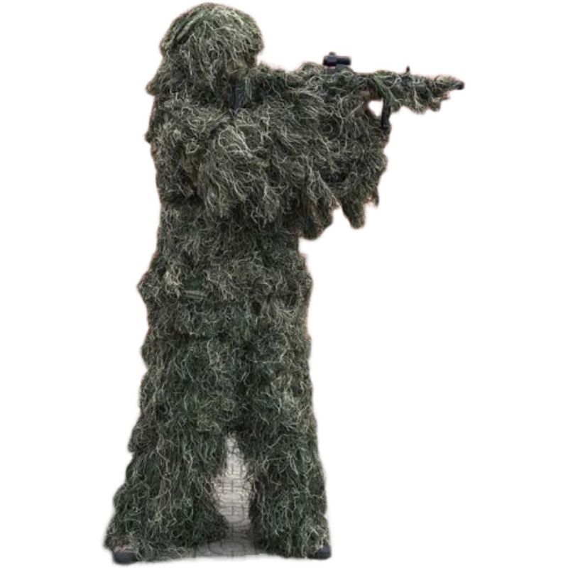 ชุดลายพรางป่า ชุดกิลสูท เสื้อผ - Outdoor Hunting Movies บทวิจารณ์และราคา