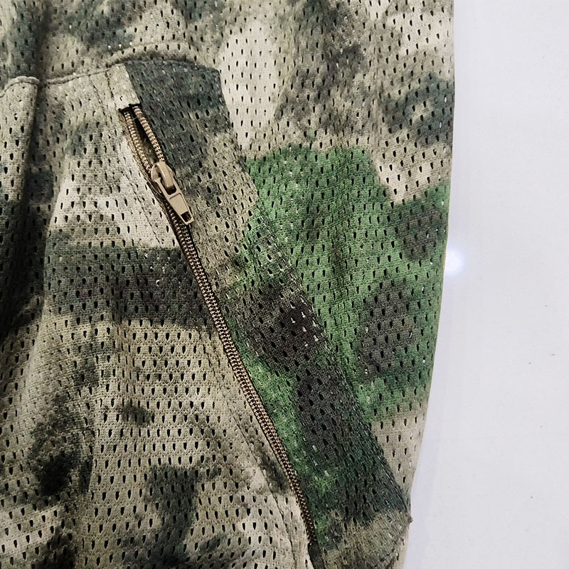 ชุดลายพรางตาข่ายแบบมีฮู้ด ซิปด - Hunting Outdoor Apparel บทวิจารณ์และราคา