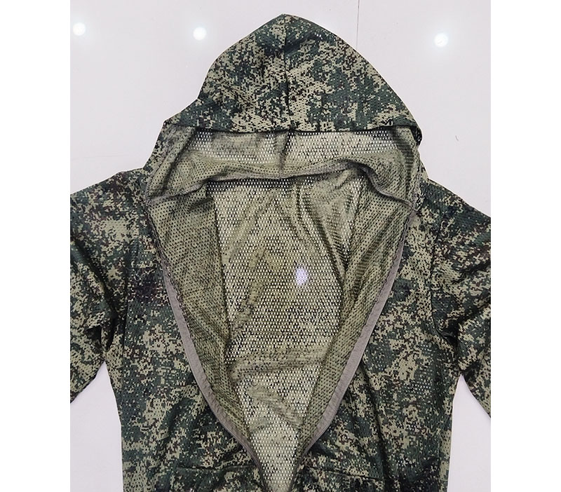 ชุดลายพรางตาข่ายแบบมีฮู้ด ซิปด - Hunting Outdoor Apparel บทวิจารณ์และราคา