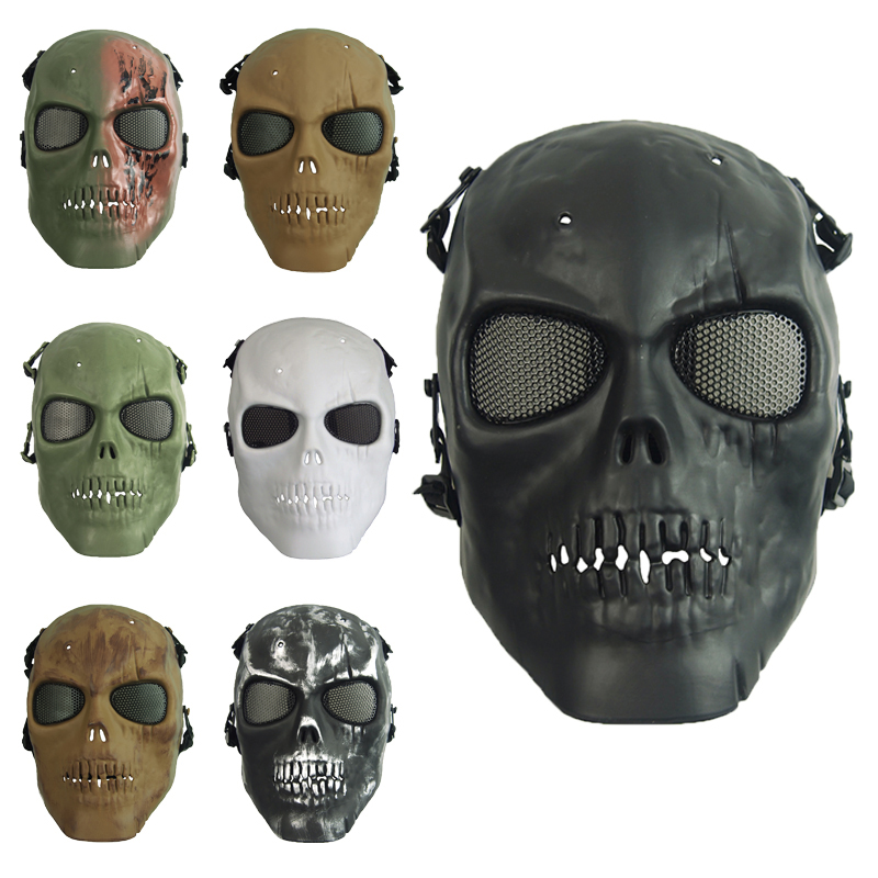 หน้ากาก Airsoft Camouflage คอส - Outdoor Hunting Movies บทวิจารณ์และราคา