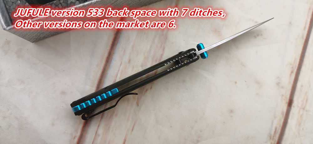 Jufule 533โฟมขนาดเล็ก533-3คาร์ - Best Hunting Outdoor Knife บทวิจารณ์และราคา