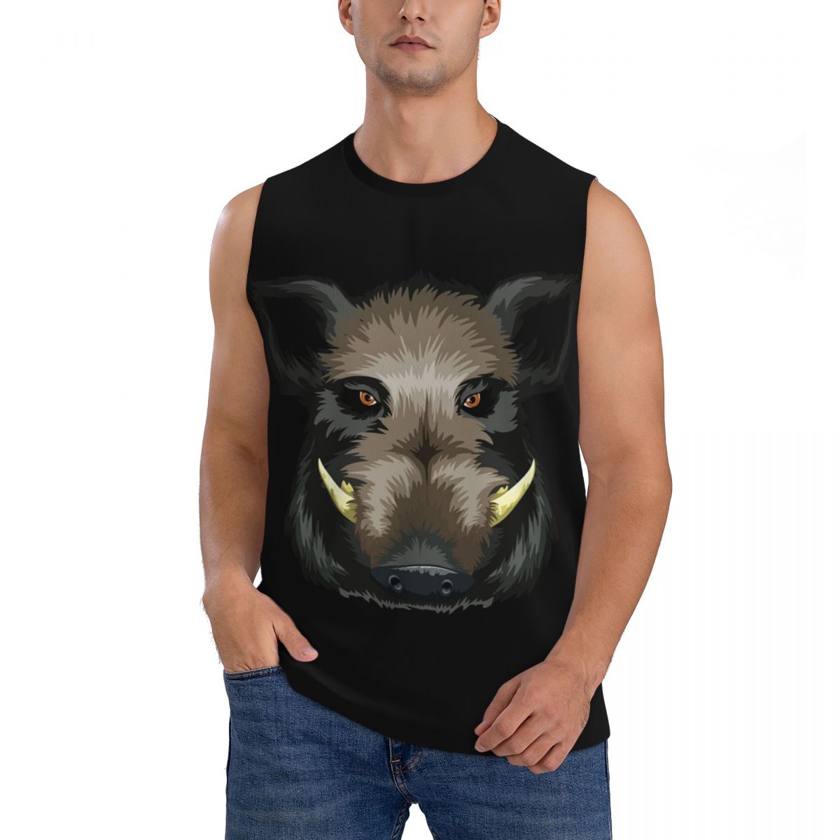 เสื้อยืดแขนกุดพิมพ์ลายผู้ชายล่ - Wildman Hunting & Outdoor Polokwane Photos บทวิจารณ์และราคา