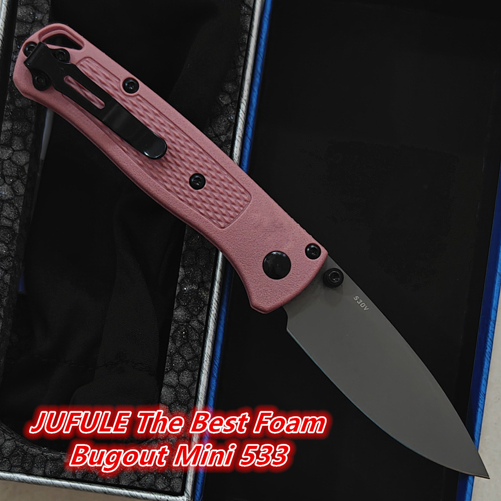 มีดพับ JUFULE Bugout Mini 533  - Best Hunting Outdoor Knife บทวิจารณ์และราคา