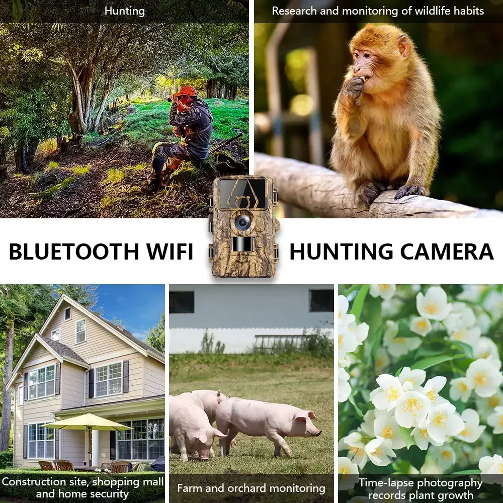 กล้องดิจิตอล PR801W WIFI 8K 60 - Outdoor Hunting Digital Night Vision บทวิจารณ์และราคา