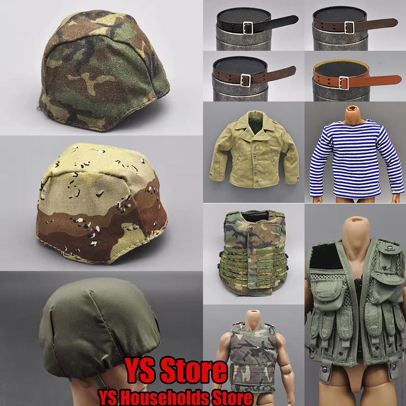 1/6 ทหารชายหมวกทหาร เสื้อกั๊กย - Outdoor Hunting Movies บทวิจารณ์และราคา
