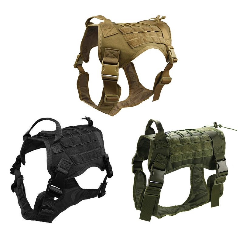 สุนัขปรับสายรัดชุดยุทธวิธีกลาง - Outdoor Hunting Dogs บทวิจารณ์และราคา