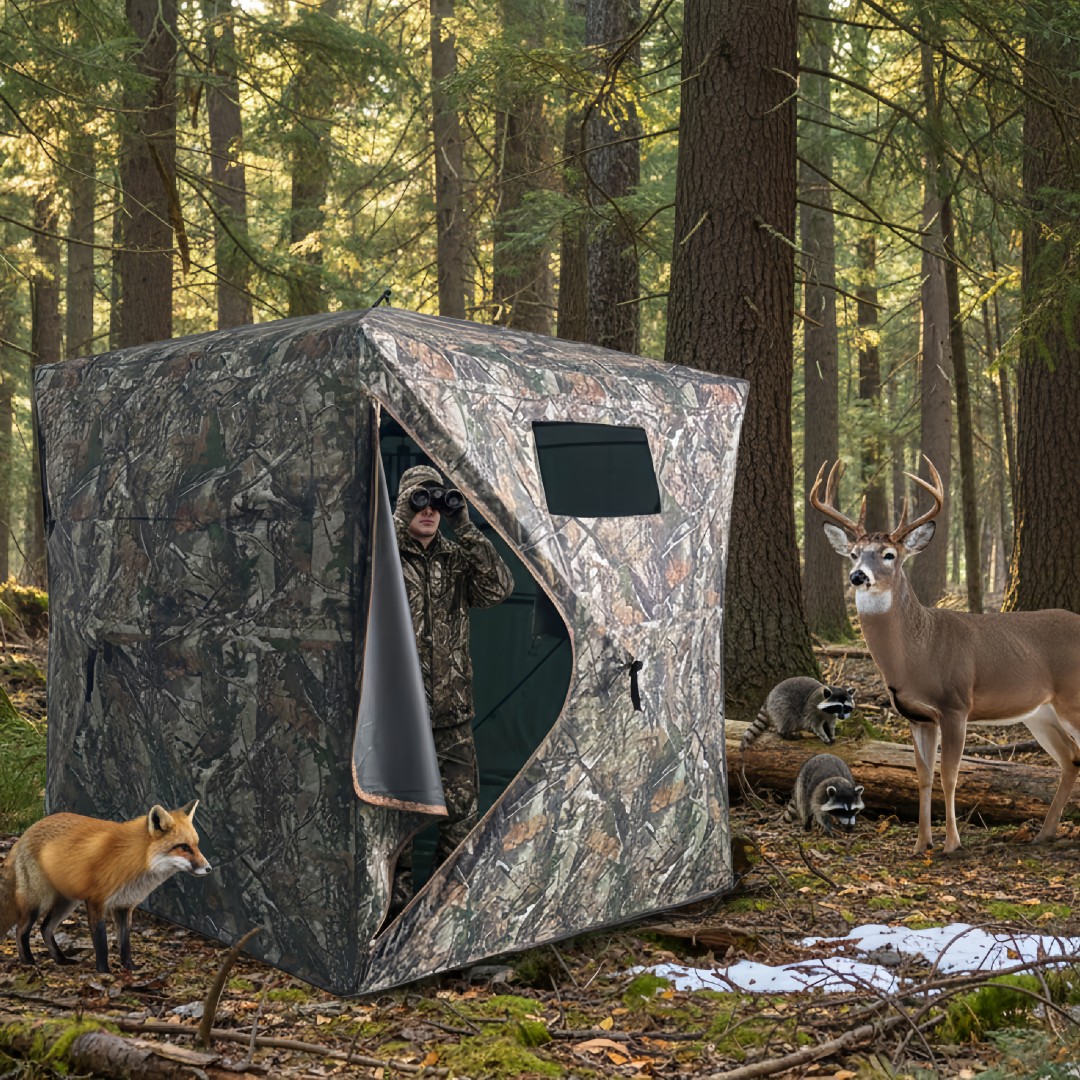 เต็นท์พรางตัวแบบป๊อปอัพสำหรับล - Hunting Outdoors บทวิจารณ์และราคา