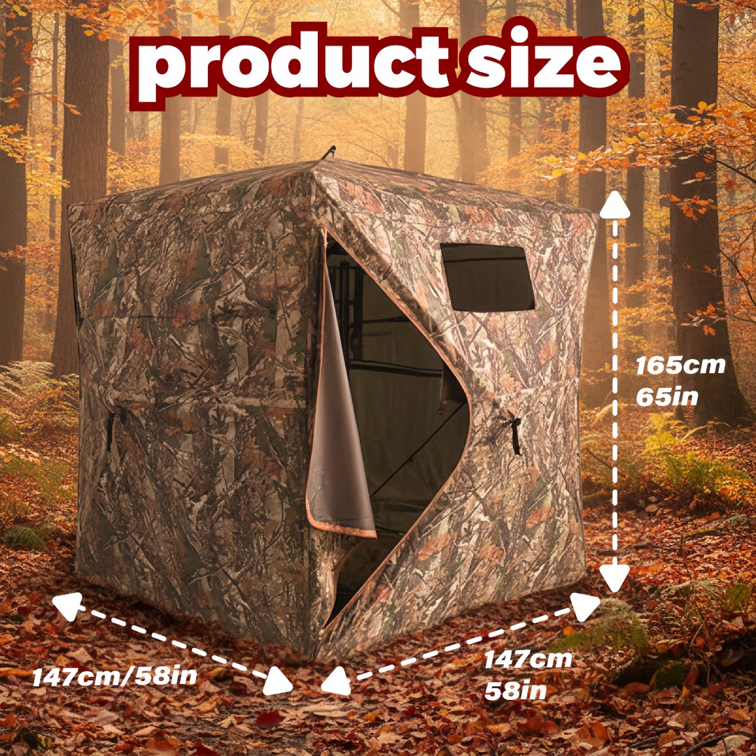 เต็นท์พรางตัวแบบป๊อปอัพสำหรับล - Hunting Outdoors บทวิจารณ์และราคา