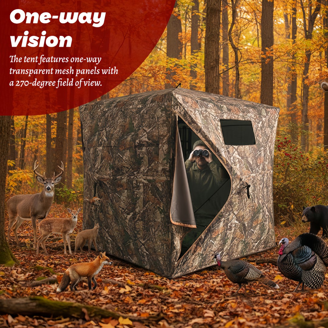 เต็นท์พรางตัวแบบป๊อปอัพสำหรับล - Hunting Outdoors บทวิจารณ์และราคา
