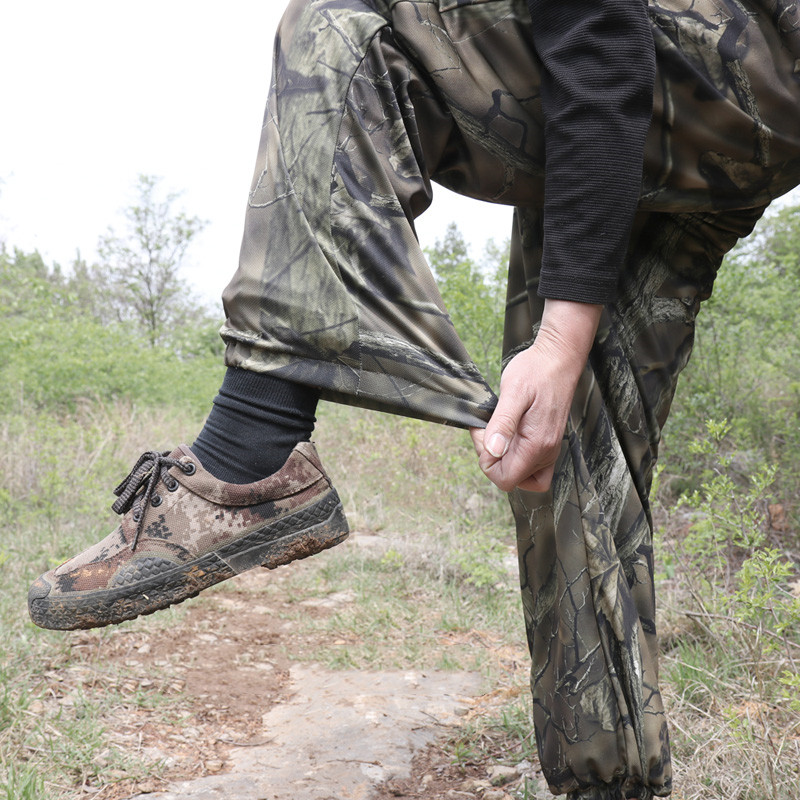 กางเกงตกปลาล่าสัตว์แห้งเร็วสำห - Outdoor Hunting Overalls บทวิจารณ์และราคา