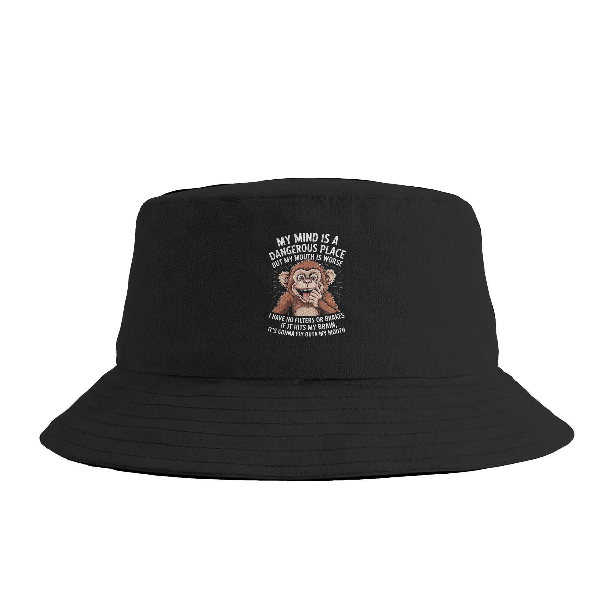 หมวกบักเก็ตพิมพ์ลายข้อความตลกๆ - Outdoor Hunting Place บทวิจารณ์และราคา