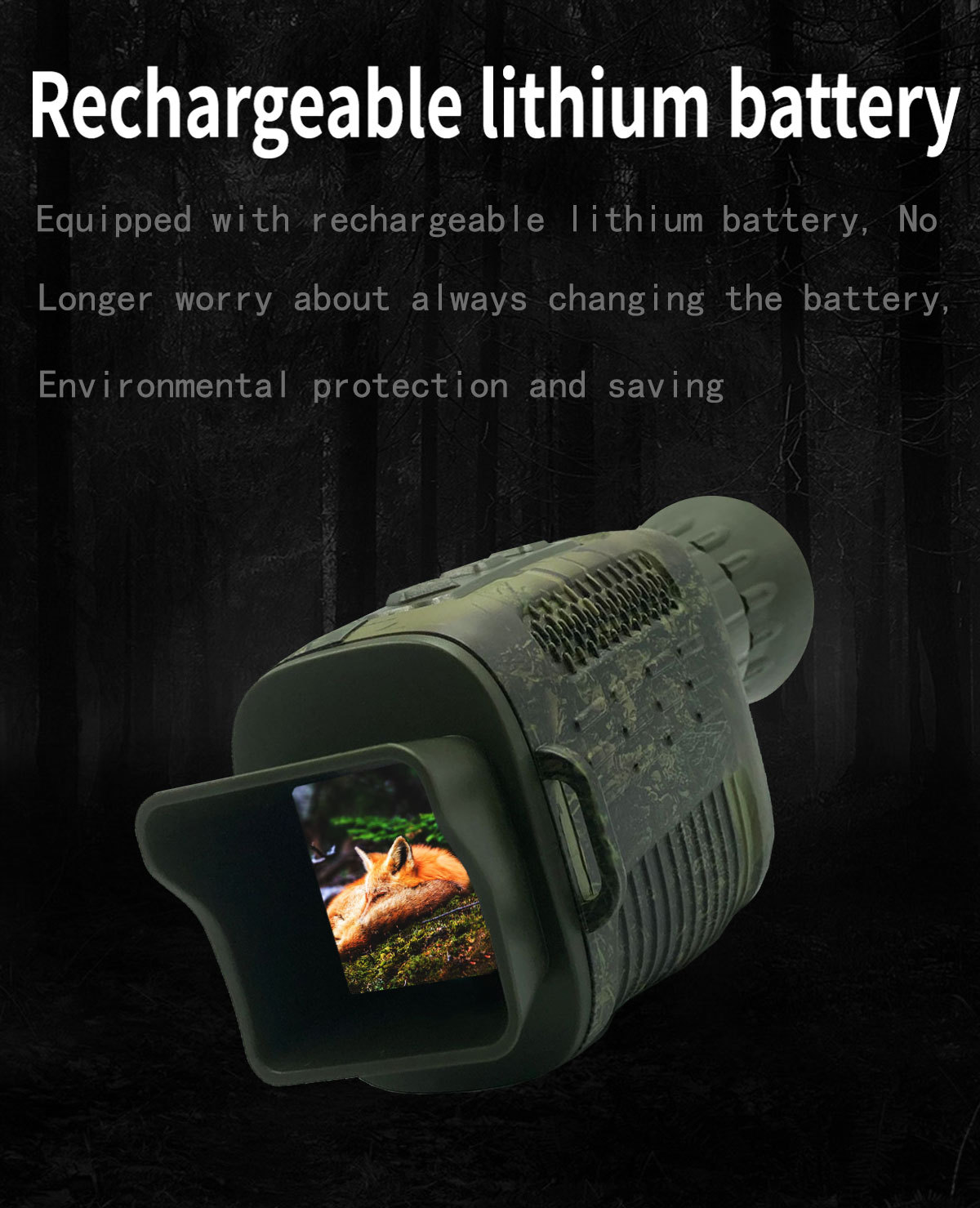 Camping Non Thermal Imager อิน - Outdoor Hunting Digital Night Vision บทวิจารณ์และราคา