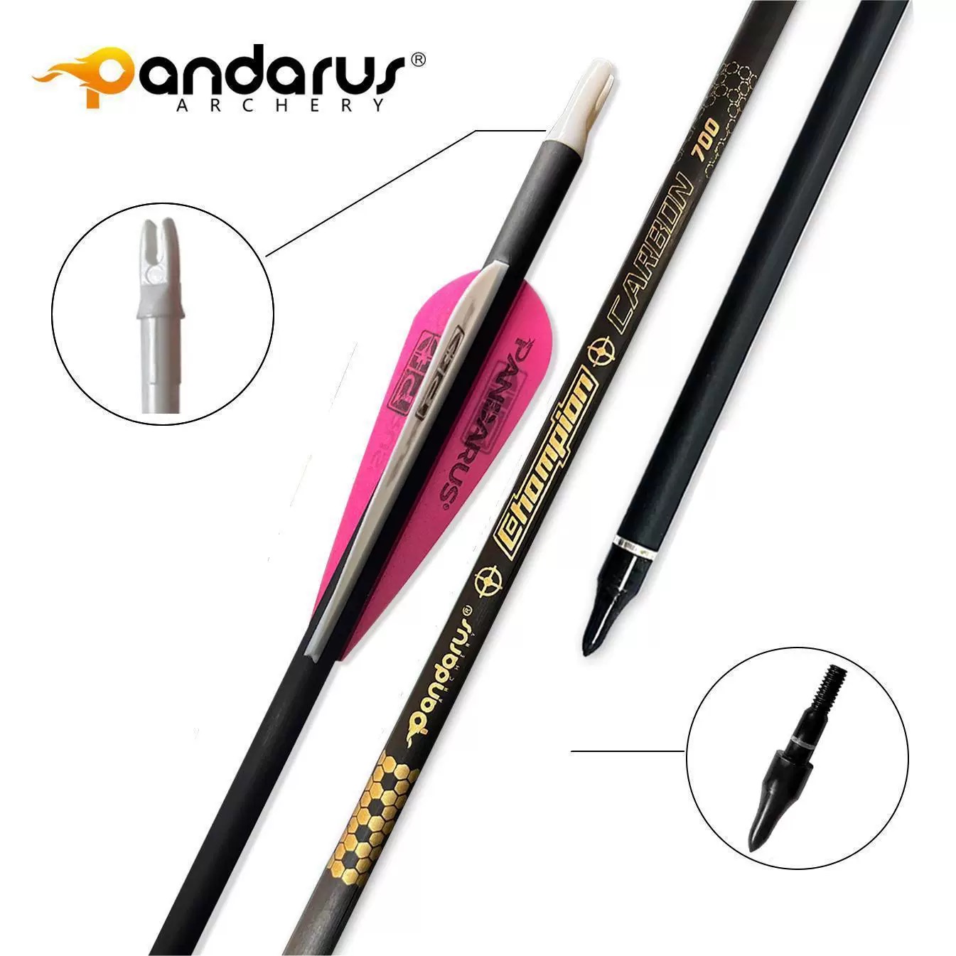 ลูกศรคาร์บอนแท้ Pandarus Champ - Arrow Carbon Shaft บทวิจารณ์และราคา