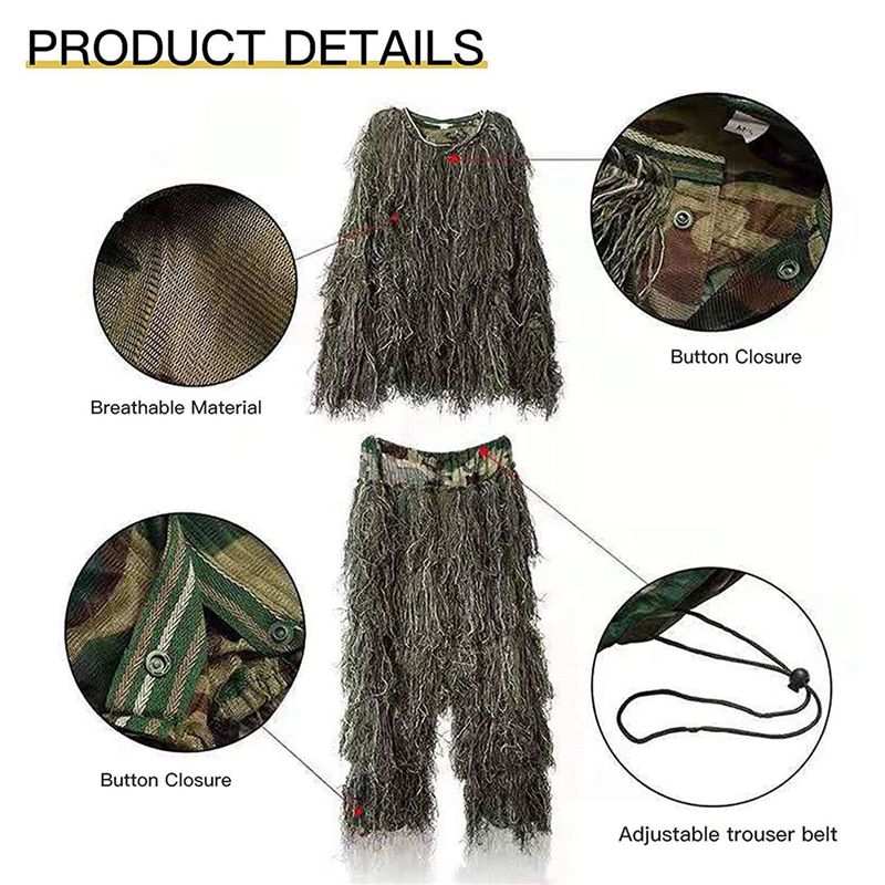 ชุดพรางลาย 3D รุ่น AEF6-2X 5 i - Hunting Outdoor Apparel บทวิจารณ์และราคา