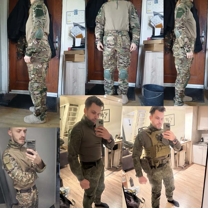 เสื้อเชิ้ตแขนยาวลายพรางคอซิปผ้ - Hunting Outdoor Apparel บทวิจารณ์และราคา